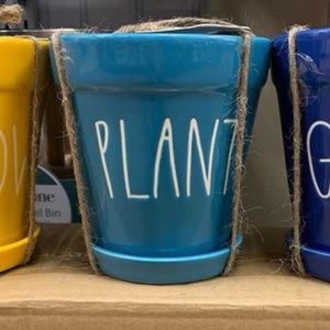 Rae Dunn PLANT pot 🌱 Teal